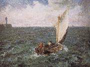 Jean Francois Millet, Sailboat